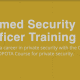 Ohio Armed Security Officer Training