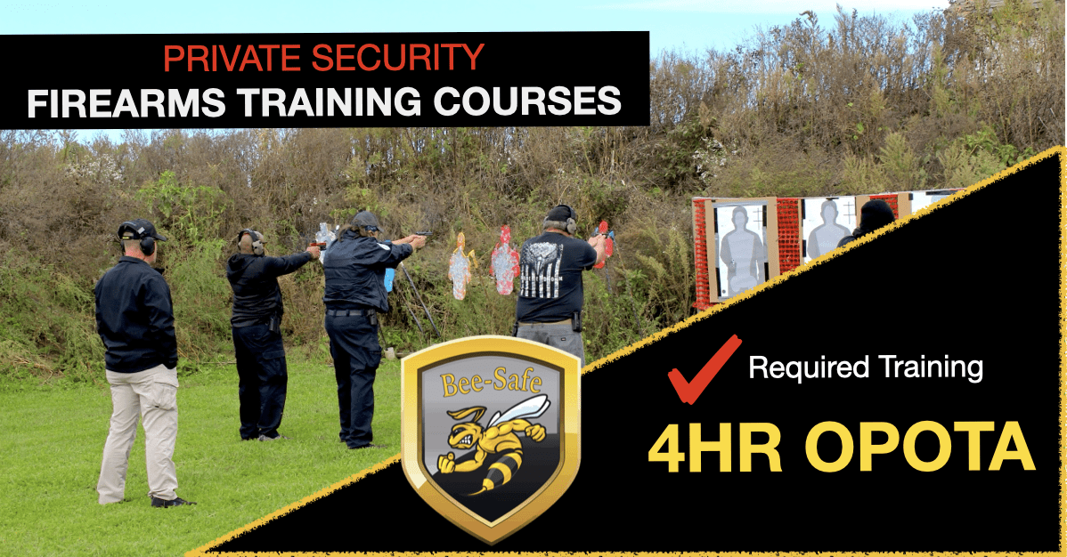 4HR OPOTA Private Security Firearm Requalification Course