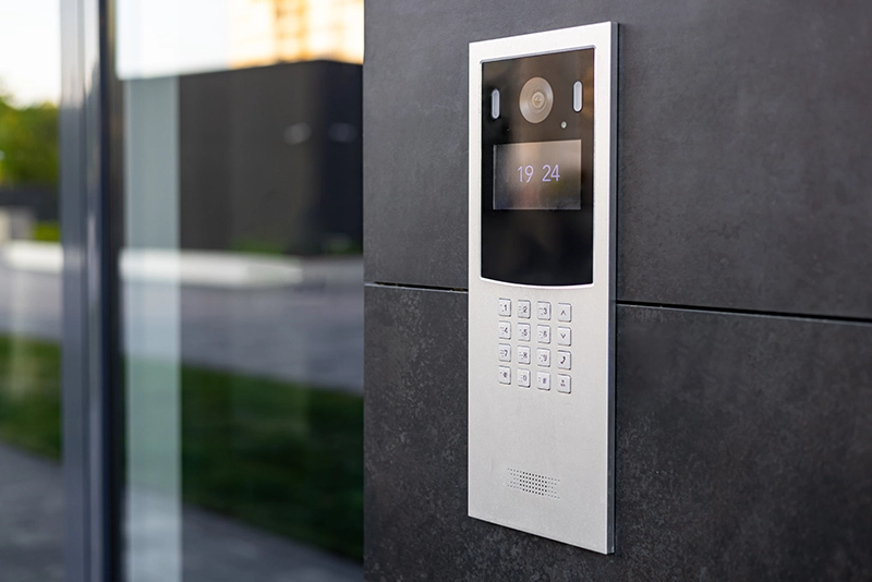 Video Intercom Integrations outside building door